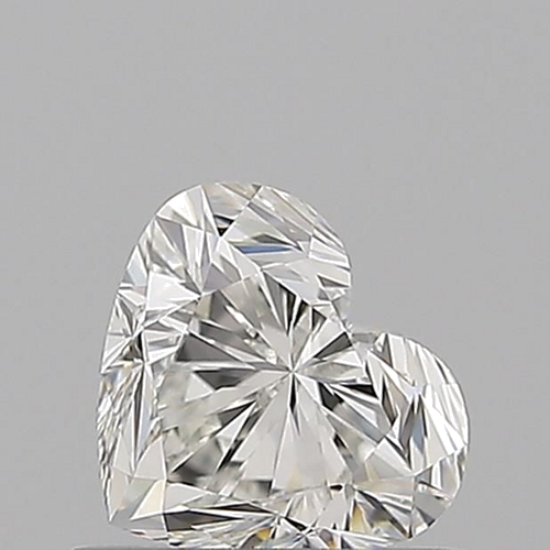 0.72 carat G-VVS2 Natūralus Heart Deimantas (1)
