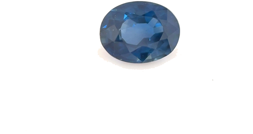 0.57 carat BLUE Oval Safyras (1)