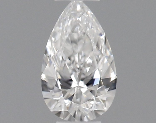 0.23 carat D-VS1 Natūralus Pear Deimantas (1)