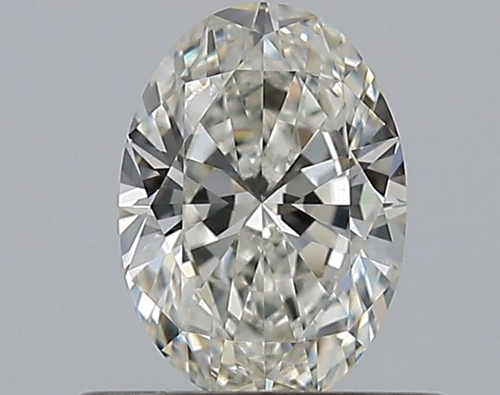 0.51 carat H-VS1 Natūralus Oval Deimantas (1)