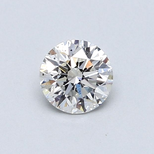 0.51 carat D-SI1 Very Good cut Natūralus Round Deimantas (1)