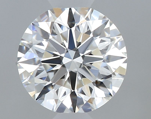 0.51 carat F-VVS1 Excellent cut Natūralus Round Deimantas (1)