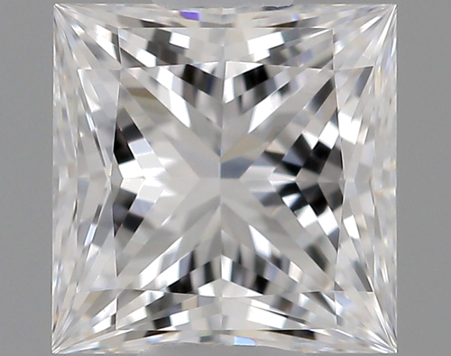 0.5 carat D-VVS1 Natūralus Princess Deimantas (1)