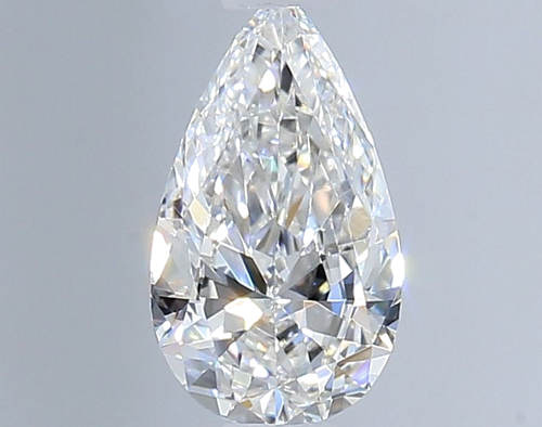 0.3 carat E-VS1 Natūralus Pear Deimantas (1)