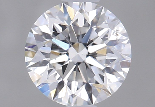 0.59 carat F-SI1 Excellent cut Natūralus Round Deimantas (1)