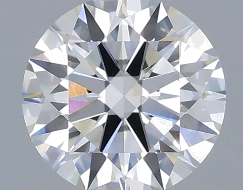 0.41 carat F-VVS2 Excellent cut Natūralus Round Deimantas (1)