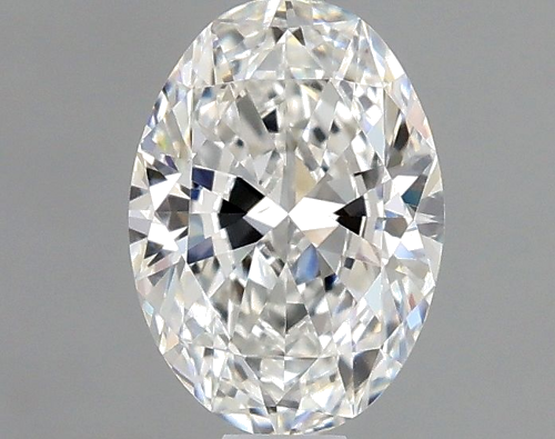 0.54 carat F-VS1 Natūralus Oval Deimantas (1)