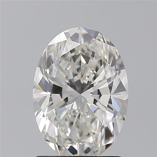 1.7 carat G-VS1 Natūralus Oval Deimantas (1)