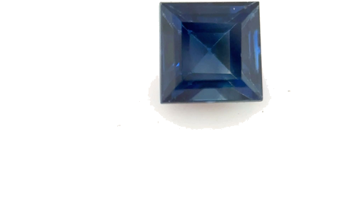 0.6 carat BLUE Square Safyras (1)