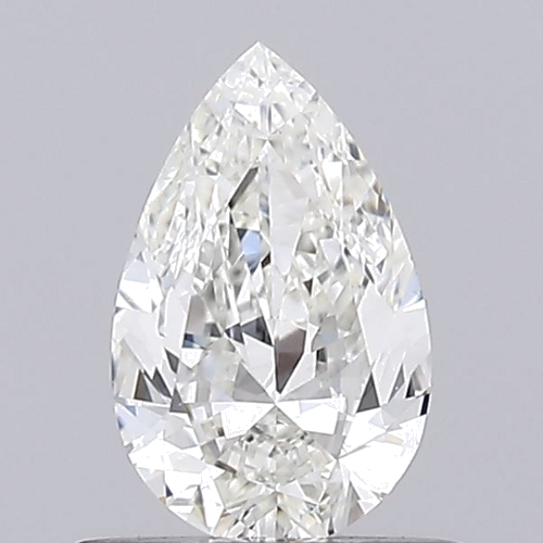 0.5 carat I-VVS1 Natūralus Pear Deimantas (1)