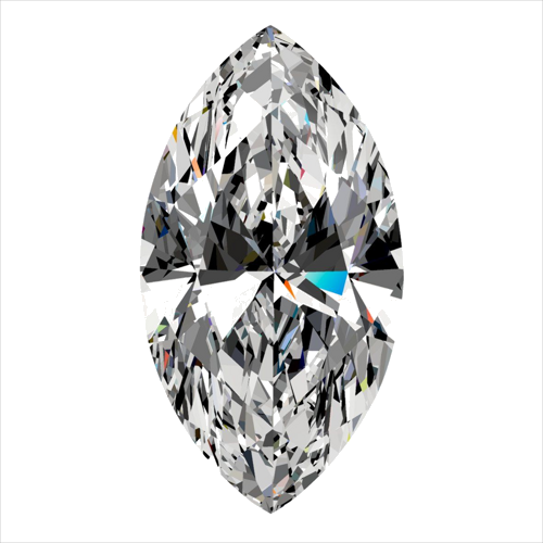 0.3 carat H-VS1 Natūralus Marquise Deimantas (1)