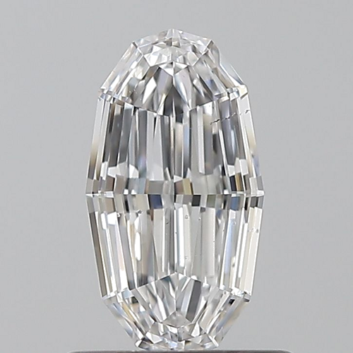 0.7 carat D-SI1 Natūralus Oval Deimantas (1)