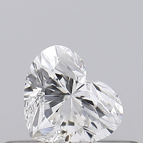 0.26 carat F-VVS1 Natūralus Heart Deimantas (1)