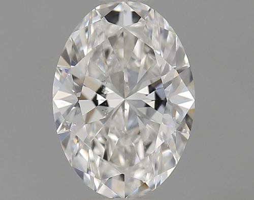 0.61 carat F-SI1 Natūralus Oval Deimantas (1)