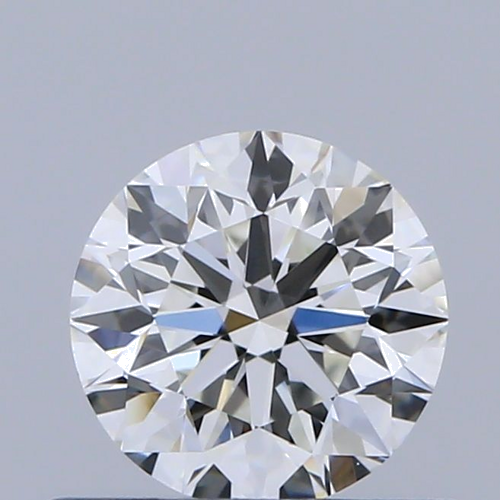 0.5 carat H-VVS2 Excellent cut Natūralus Round Deimantas (1)