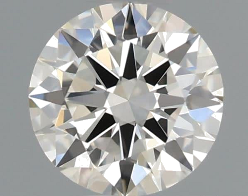 0.46 carat I-VVS1 Excellent cut Natūralus Round Deimantas (1)