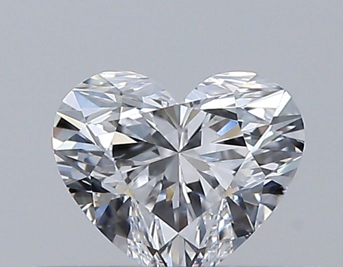 0.3 carat D-VS2 Natūralus Heart Deimantas (1)