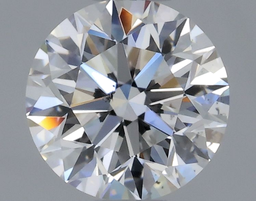 0.52 carat E-SI1 Excellent cut Natūralus Round Deimantas (1)