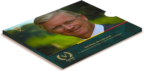 2018 Belgium Euro coin set with a commemorative medal (3)