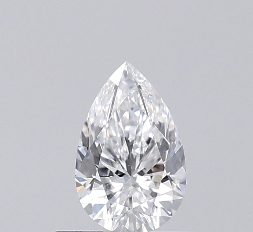 0.5 carat D-VS1 Natūralus Pear Deimantas (1)