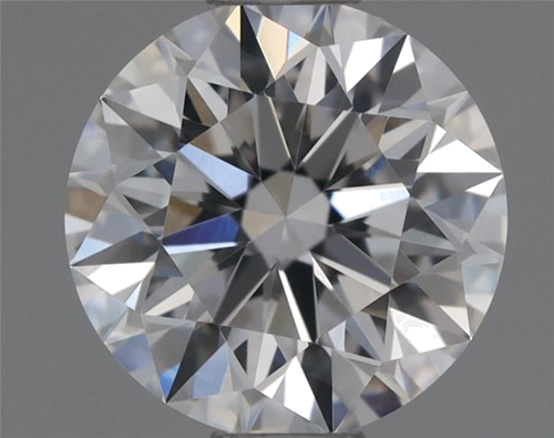 0.61 carat D-VVS2 Excellent cut Natūralus Round Deimantas (1)