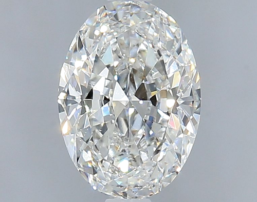 0.9 carat E-SI1 Natūralus Oval Deimantas (1)