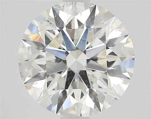 2.05 carat I-SI2 Excellent cut Natūralus Round Deimantas (1)
