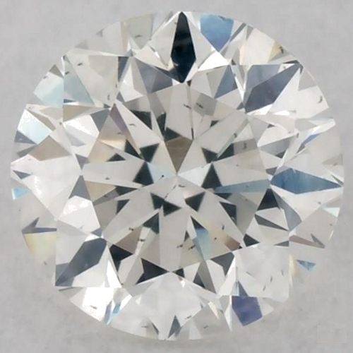 0.4 carat F-SI2 Very Good cut Natūralus Round Deimantas (1)