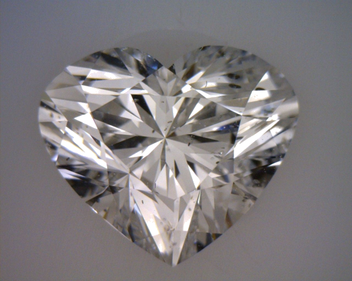 2.0 carat E-SI2 Natūralus Heart Deimantas (1)