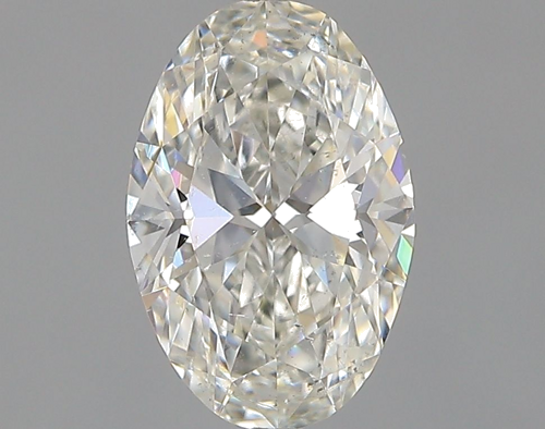 0.76 carat I-SI1 Natūralus Oval Deimantas (1)