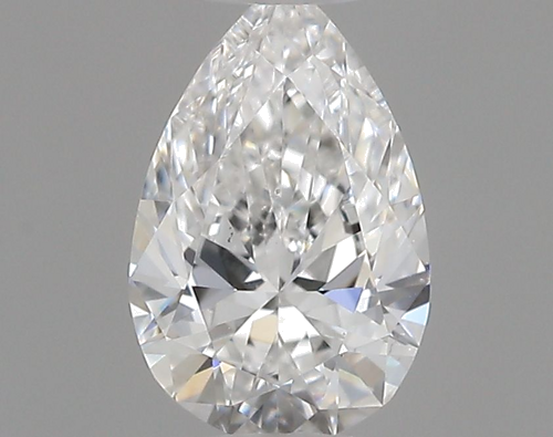 0.4 carat E-SI1 Natūralus Pear Deimantas (1)