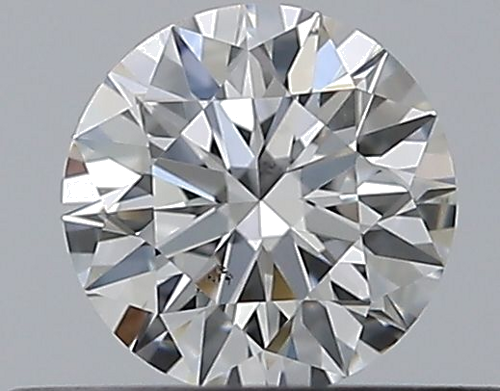 0.35 carat F-SI1 Excellent cut Natūralus Round Deimantas (1)