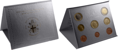 2003 Vatican John Paul II euro coin set (3)