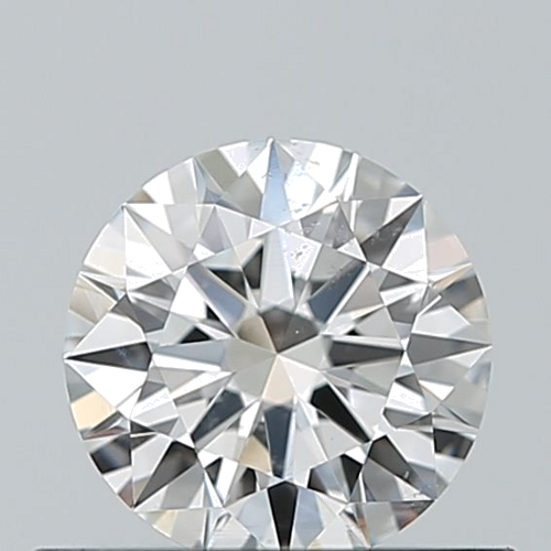 0.5 carat F-SI1 Excellent cut Natūralus Round Deimantas (1)