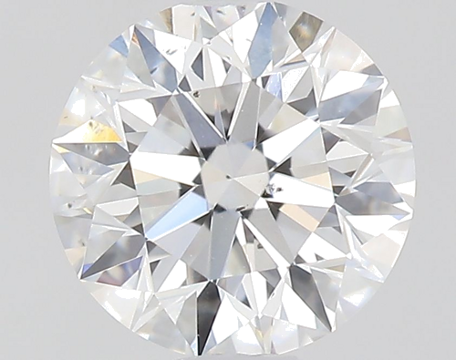 0.6 carat F-SI1 Excellent cut Natūralus Round Deimantas (1)