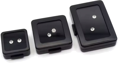 Ekspozicinės Deimantų ir Brangakmenių dėžutės Black HQB (1)