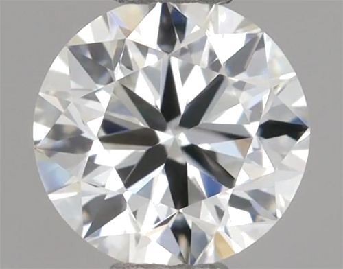 0.5 carat J-VVS1 Very Good cut Natūralus Round Deimantas (1)