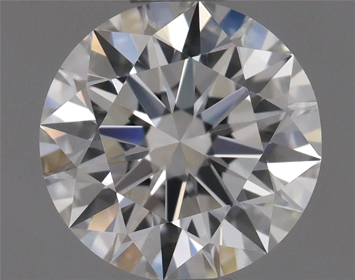 0.63 carat F-VVS1 Excellent cut Natūralus Round Deimantas (1)