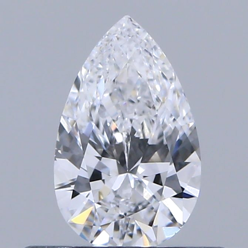 0.39 carat D-VS1 Natūralus Pear Deimantas (1)