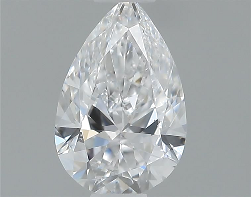 0.3 carat D-SI1 Natūralus Pear Deimantas (1)