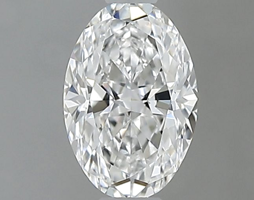 0.43 carat E-VVS1 Natūralus Oval Deimantas (1)
