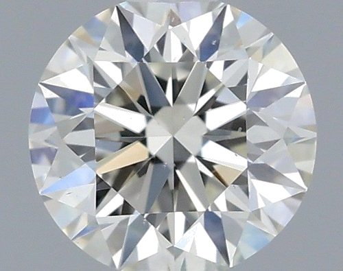 0.37 carat I-VS2 Excellent cut Natūralus Round Deimantas (1)