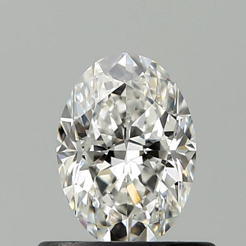 0.56 carat F-VVS1 Natūralus Oval Deimantas (1)
