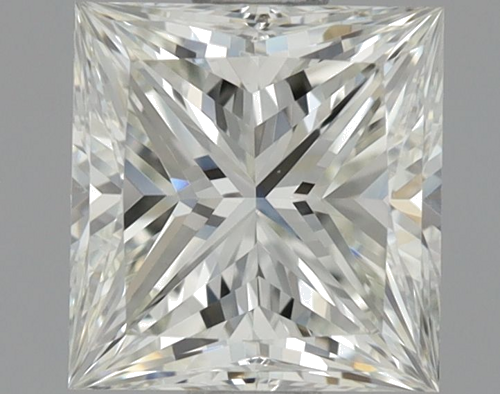 0.7 carat I-VVS2 Natūralus Princess Deimantas (1)