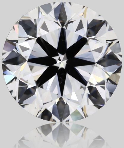 2.01 carat H-SI1 Very Good cut Natūralus Round Deimantas (1)