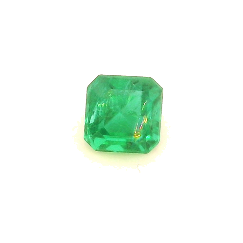 0.23 carat GREEN Asscher Smaragdas (1)