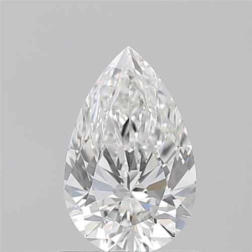 1.01 carat F-VS2 Natūralus Pear Deimantas (1)