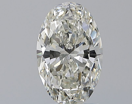2.01 carat J-SI1 Natūralus Oval Deimantas (1)