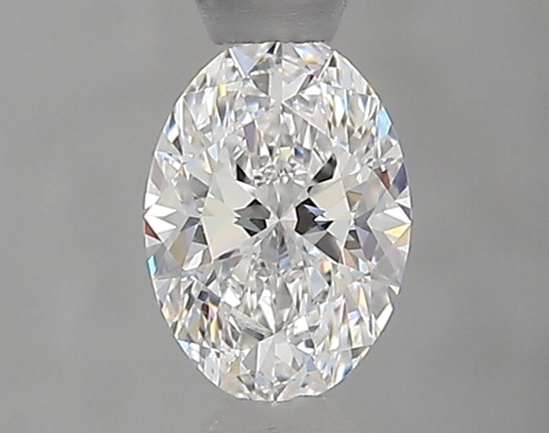 0.53 carat D-VVS2 Natūralus Oval Deimantas (1)