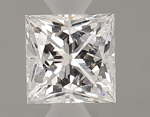 0.35 carat F-SI2 Natūralus Princess Deimantas (1)